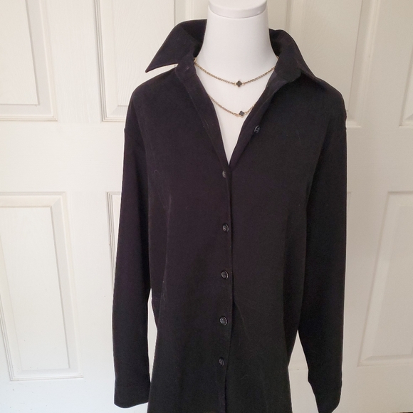 Talbots Stretch Vintage Shirt Jacket - Picture 1 of 7